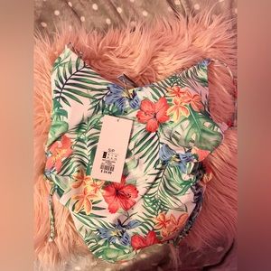 Brand new floral bathing suit